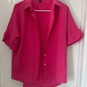 SHEIN Fuchsia Top